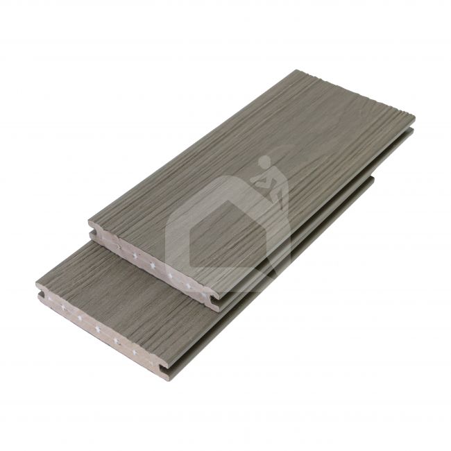 MIKKO PVC Co-extrusion pilnavidurė terasinė lenta, 23x140x3600 mm (įv. spalvos)