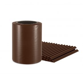Tvoros segmento juosta MIKKO 190 mm x 35 m + 28 vnt. laikiklių (450 g/m²), PVC