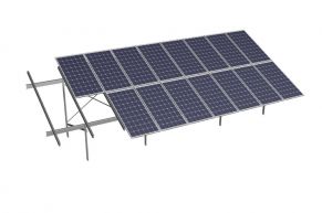Antžeminė konstrukcija saulės jėgainei PWD2 HBM Dvipusis (Bifacial)