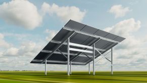 Antžeminė konstrukcija saulės jėgainei FWD2 HBM Dvipusis (Bifacial)