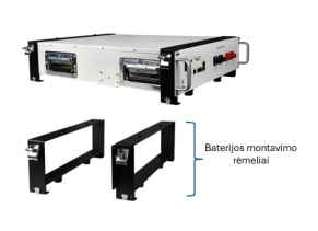 Žemos įtampos veikimo E-Box-48100R baterijų sistema, Pytes, 15,36 kWh