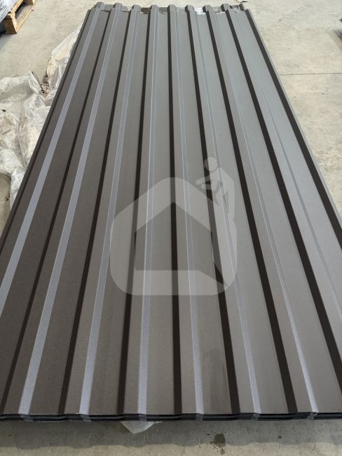 Trapecinis profilis T-18 RAL8019, 0,41 mm, Matt