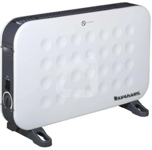 Konvekcinis radiatorius Ravanson CH-9000BT, 2 kW, baltas