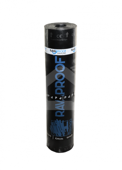 Prilydoma stogo danga Ravaproof Diamond 4 mm Sand, apatiniam sl.