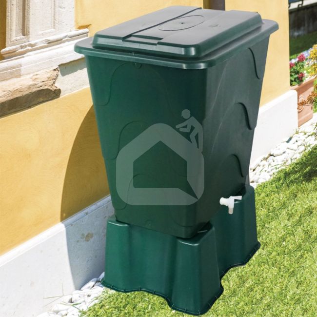 Rezervuaro pagrindas-paaukštinimas kvadratinei talpai
