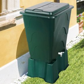 Rezervuaro pagrindas-paaukštinimas kvadratinei talpai