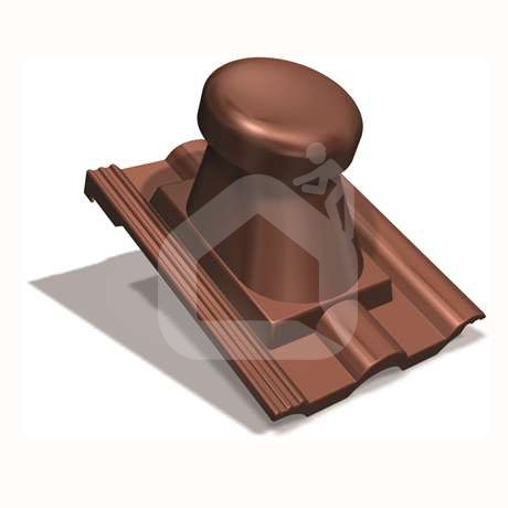 Romėniškas Ventiliacinis kaminėlis 125 mm