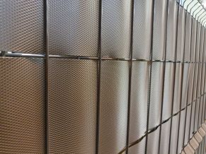Segmentinės tvoros juosta 190 mm x 20,4 m, 630 g/m², PP