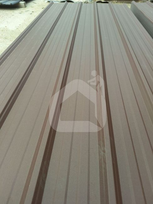Trapecinis profilis T-25 RAL8017, 0,42 mm, Matt