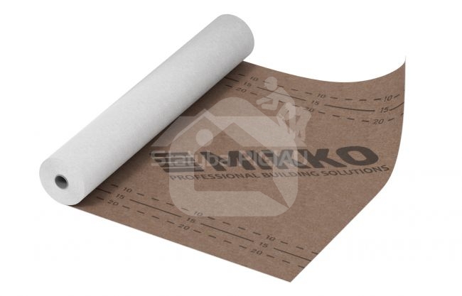 Difuzinė plėvelė MIKKO 120 gr./m², 1,5 m. x 50 m. = 75 m²