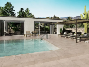 Akmens masės plytelė Litos Sabana 60x120 cm, Exagres