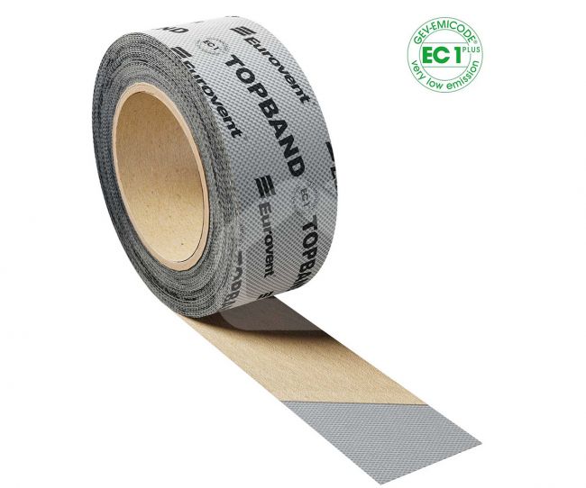 Sandarinimo juosta Eurovent TOPBAND, 50 mm x 25 b.m., pilka