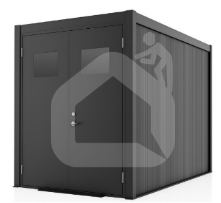 Lauko sandėliukas 2x3 m
