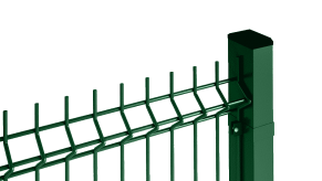 3D segmentas tvorai, 2,5x1,73 m, 200x50 mm, ø3/4 mm