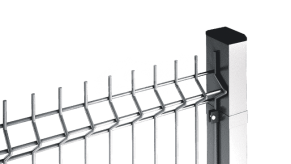 3D segmentas tvorai, 2,5x1,53 m, 200x50 mm, ø5,0 mm, karštas cinkas