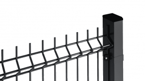 3D segmentas tvorai, 2,5x2,03 m, 200x50 mm, ø5 mm