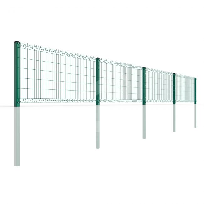 3D segmentas tvorai, 2,5x1,53 m, 200x50 mm, ø5 mm