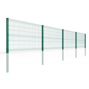 3D segmentas tvorai, 2,5x1,03 m, 200x50 mm, ø4,70 mm, ZN