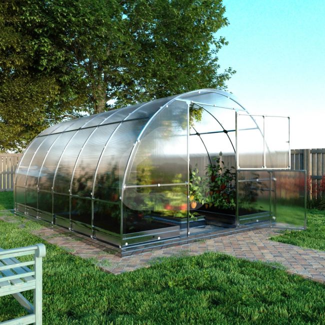 Šiltnamio komplektas KLASIKA TUBE 12 EXTRA