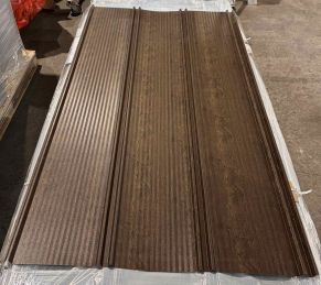 Klasikinis profilis SIMPLA-3 tamsus ąžuolas, medžio imitacija