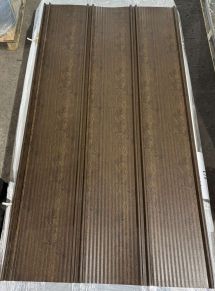 Klasikinis profilis SIMPLA-3 tamsus ąžuolas, medžio imitacija