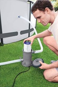 Baseino siurblys su filtru FLOWCLEAR, 3028 l/val., 58386