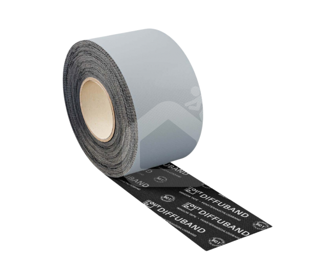 Langų išorės sandarinimo juosta Eurovent DIFFUBAND SK, 100 mm x 25 b.m.