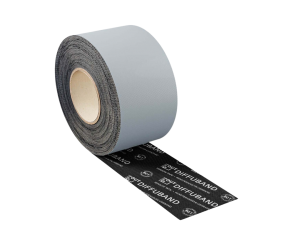 Langų išorės sandarinimo juosta Eurovent DIFFUBAND SK, 100 mm x 25 b.m.