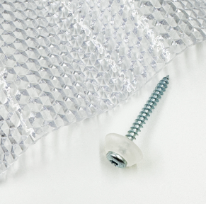 Tvirtinimo varžtai į medį su tarpine MK PC DIAMONDS, M5x50 mm