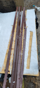 Skersinis tvorai, įv. matmenys ir spalvos (SU DEFEKTAIS)