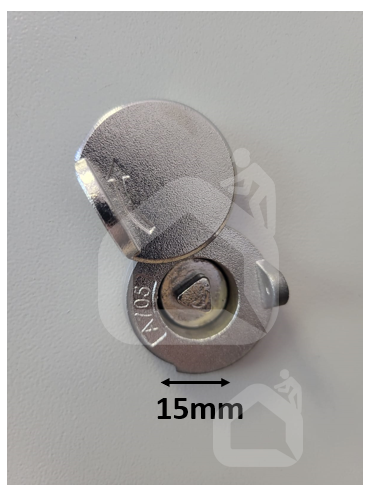 Metalinis skydelis 275x125x280 mm, Sunway