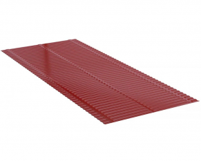 Sąlaja Q iš aliuminio 500 x 2000 mm, 0.50 mm