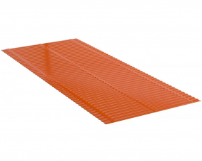 Sąlaja Q iš aliuminio 500 x 2000 mm, 0.50 mm