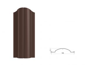 Tvoralentė SLIM, 0.45 mm, 2xRAL8017 Poliesteris