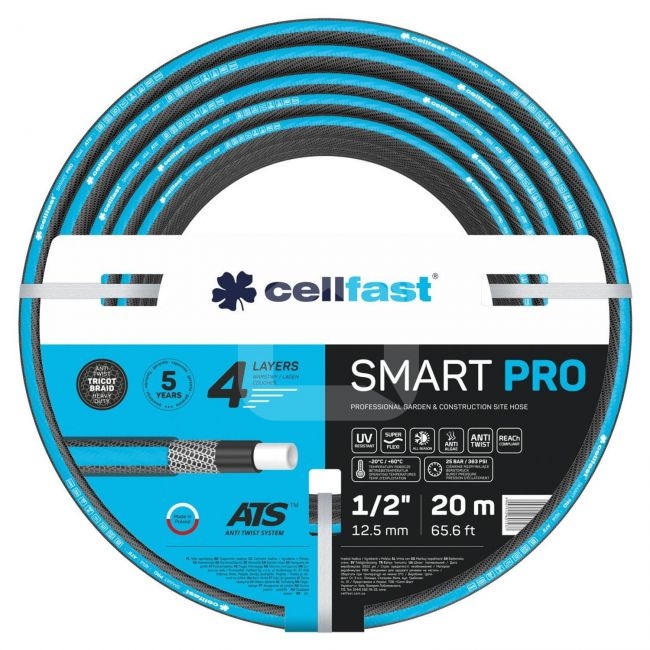 Поливочный шланг SMART PRO ATS, разные размеры, Cellfast