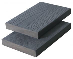 WPC pilnavidurės universalios užbaigimo terasinės lentos Co-Extrusion MIKKO, 23x138x3600 mm (įv. spalvos)