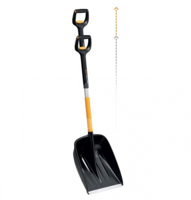 Sniego kastuvas Fiskars X-series, 120-139x36 cm, plastikas