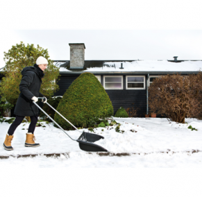 Sniego stumtuvas Fiskars, 149,5x72 cm, plastikas