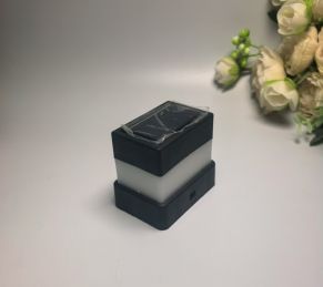 LED saulės šviestuvas-dangtelis stulpui 60x40 mm, 4 vnt.