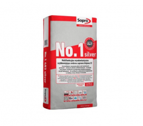 Ātri cietējošā cementa līme Sopro Nr. 1 Silver, 22,5 kg