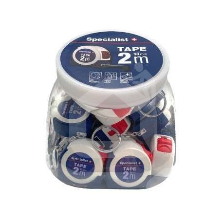 Specialist+ Tape ruletė 2 m x 13 mm