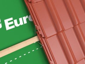 Keraminės čerpės laikiklis Clip J2, 320mm x 15 mm x 15 mm