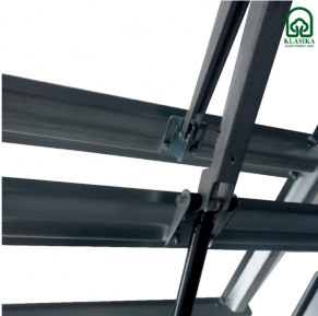 Stoglangis šiltnamiui KLASIKA HOUSE su automatiniu atidarytuvu