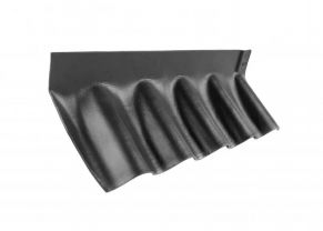 Eternit stogo sujungimo su siena detalė