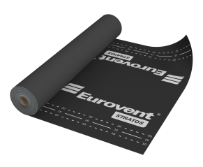 Difuzinė plėvelė Eurovent STRATOS 210 gr./m², 1,5 m. x 50 m. = 75 m²