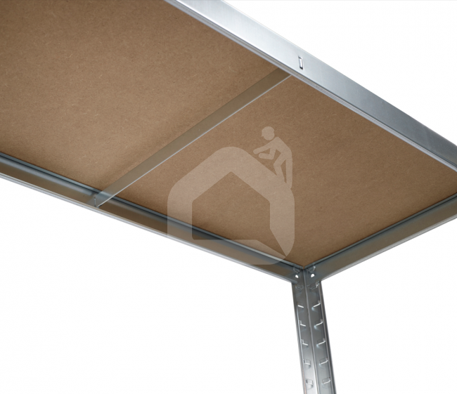 Sandėliavimo lentyna STRONG 175, 176x90x40 cm, 175 kg, cinkuota