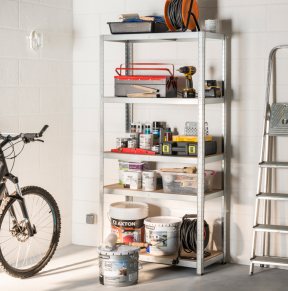 Sandėliavimo lentyna STRONG 175, 176x90x40 cm, 175 kg, cinkuota