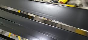 Stulpas tvorai 60x40 mm, H3 m, sienelė: 2 mm, be dangtelio