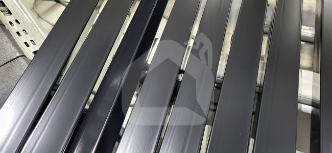 Stulpas tvorai 60x40 mm, H3 m, sienelė: 2 mm, be dangtelio