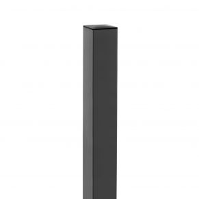 Stulpas tvorai 100x100 mm, H3,0 m, sienelė: 2,0 mm, su PVC laikikliu